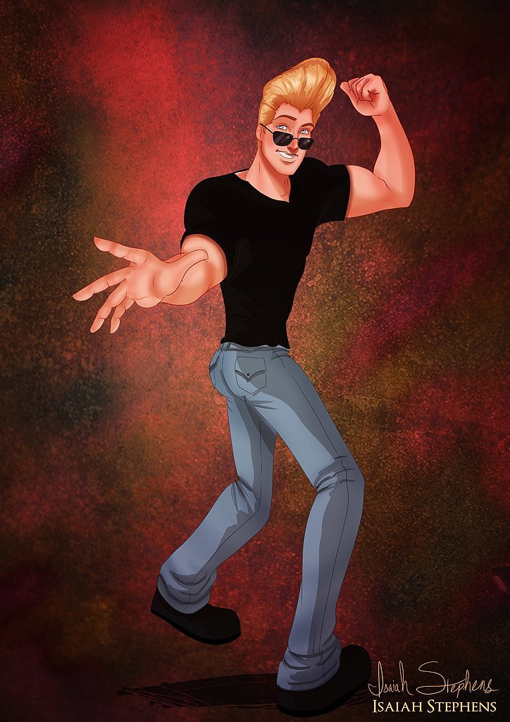 John Smith as Johnny Bravo