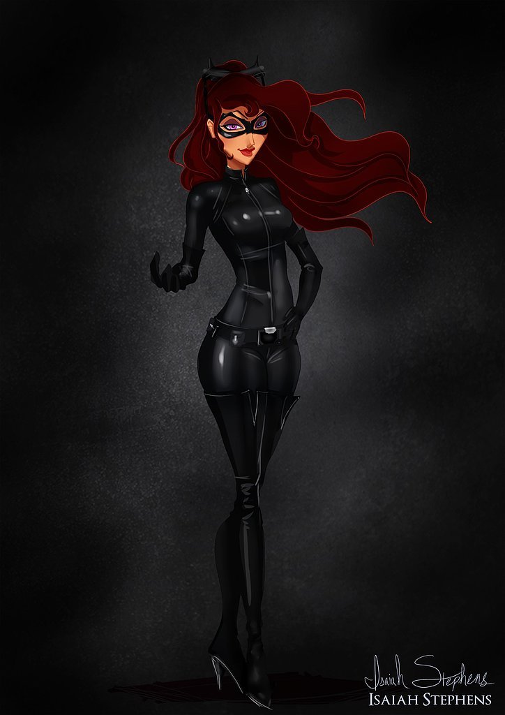 Meg as Catwoman