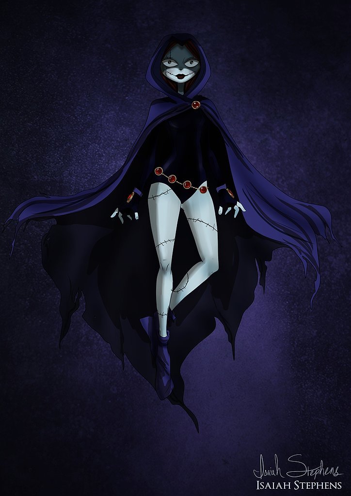 Sally as Raven