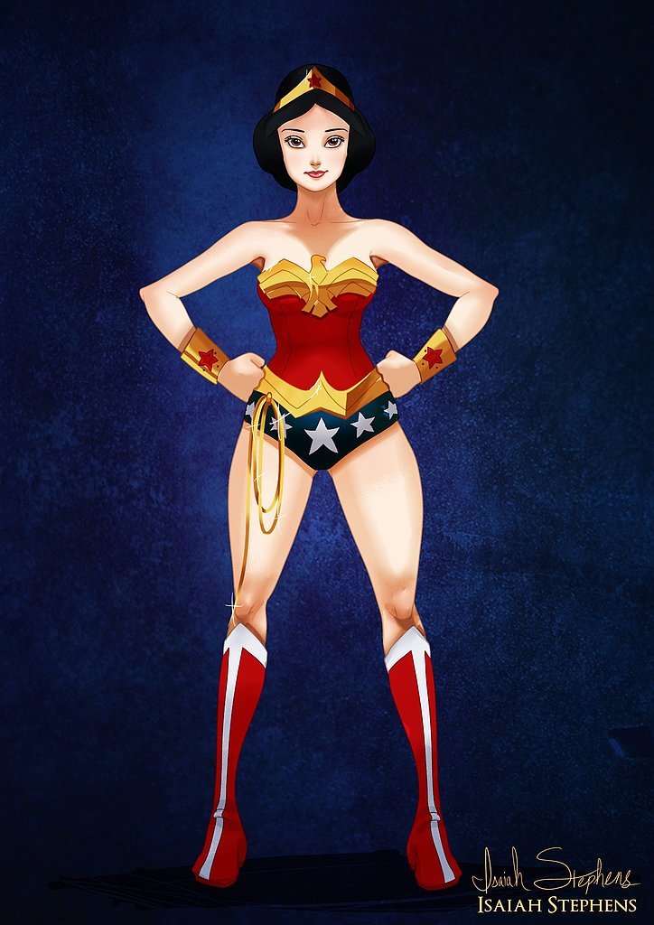 Snow White as Wonder Woman