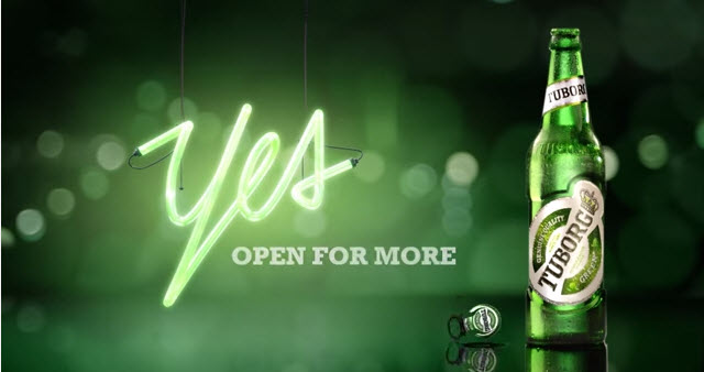 Tuborg commercial Ope for more