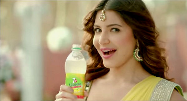 anushka in 7 up nimbooz ad