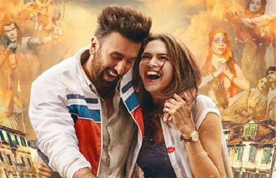 deepika ranbir in tamasha poster