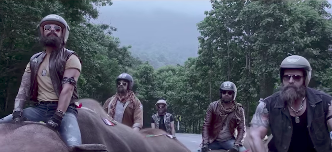 bajaj dominar new bullet ad