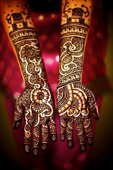 simple mehendi designs diwali