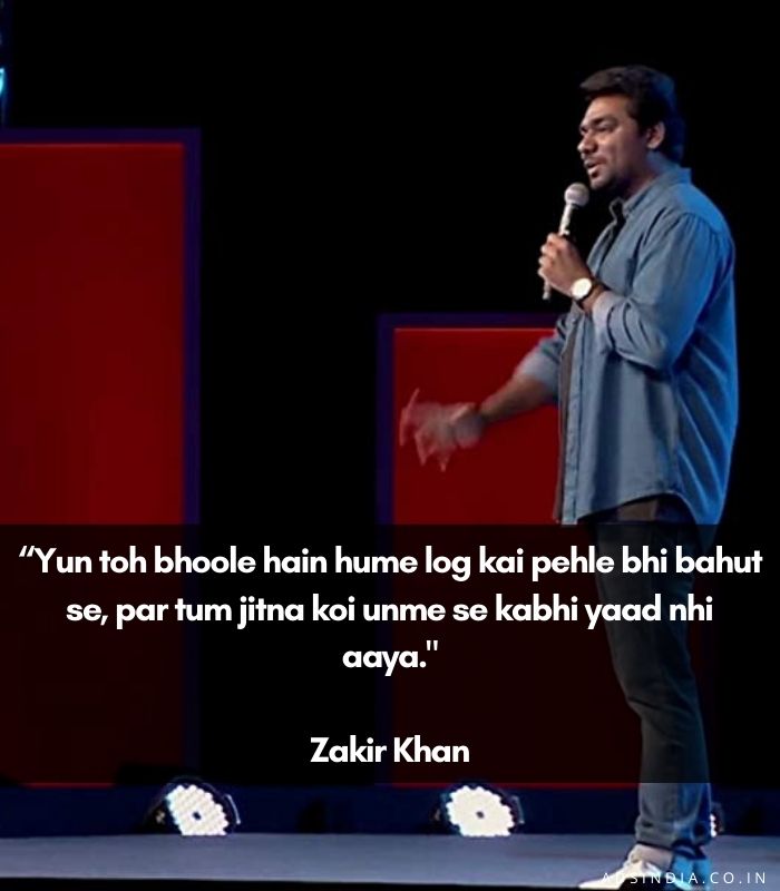 Zakir Khan Shayari