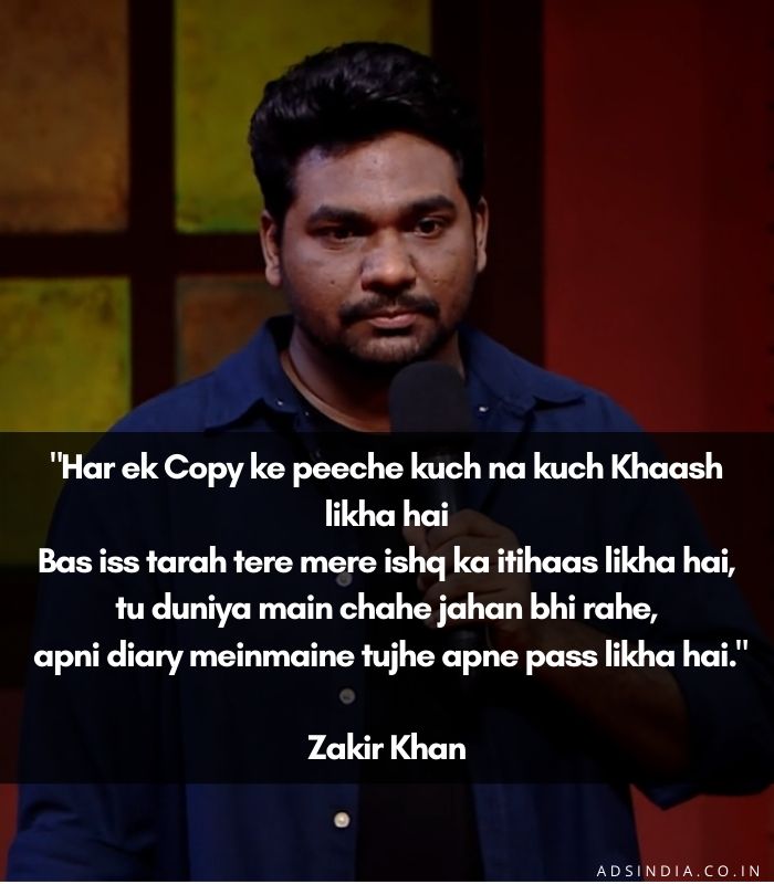 Zakir Khan Shayari