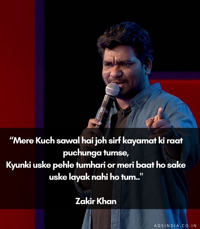 Zakir Khan Shayari