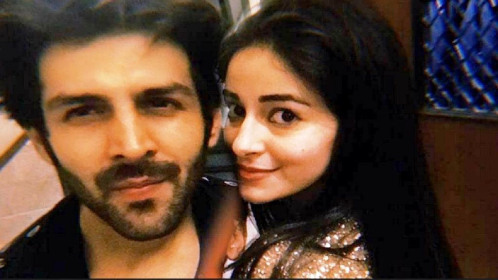 Kartik Aaryan with Ananya Panday