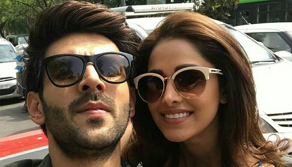 Kartik Aaryan with Nushrat Bharucha